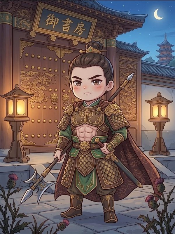 腹肌剽悍的一波將軍公仔設計