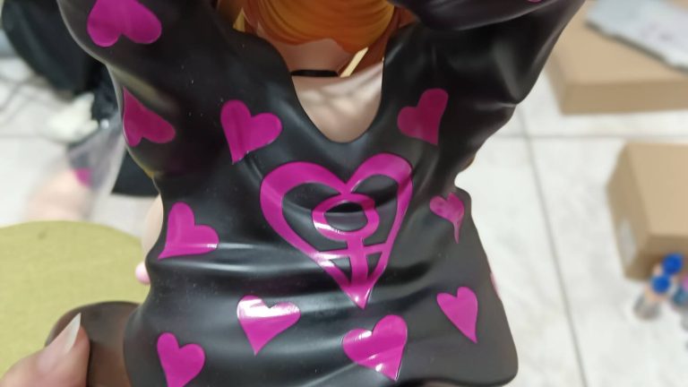3D列印女性GK模型塗裝