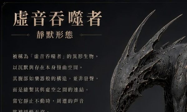 黑洞獸–虛音吞噬者設計
