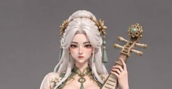 妖的審美–玉石琵琶精