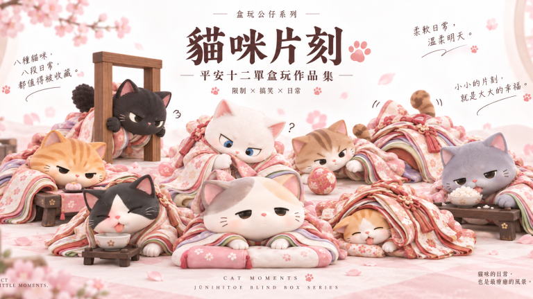 平安十二單貓咪片刻–衣服好麻煩