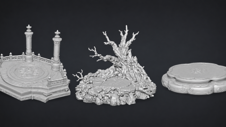 妖的審美–狐妖、雉雞精、玉石琵琶地台