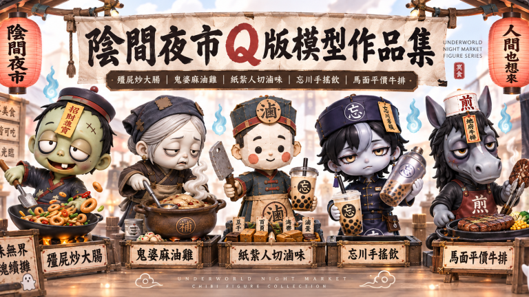 陰間夜市公仔系列